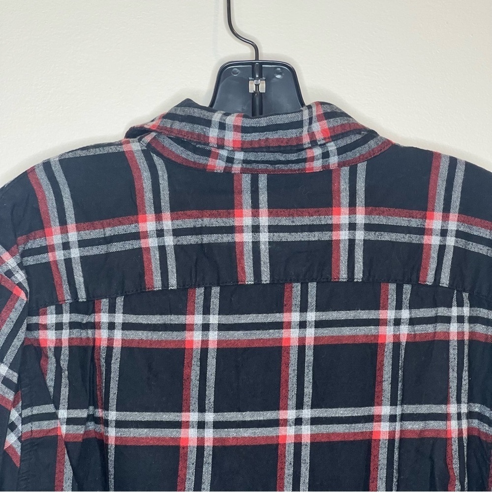 Goodfellow & Co Men’s Medium Button Up Long Sleeve Multicolor Plaid - Picture 4 of 5